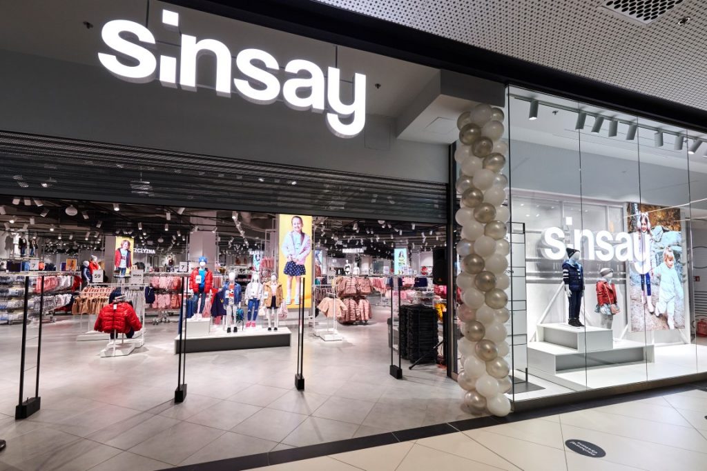 Odwiedź polski sklep Sinsay z korzystną ofertą dla całej rodziny. Już niebawem w Gdańsku!